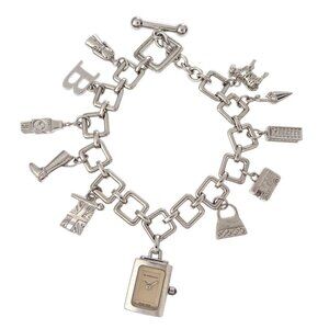 Burberry Ref.BU5200 Signature Charm Bracelet Watch Quartz SV925 176614